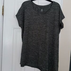 Champion Women's Heather Gray Short Sleeve Top